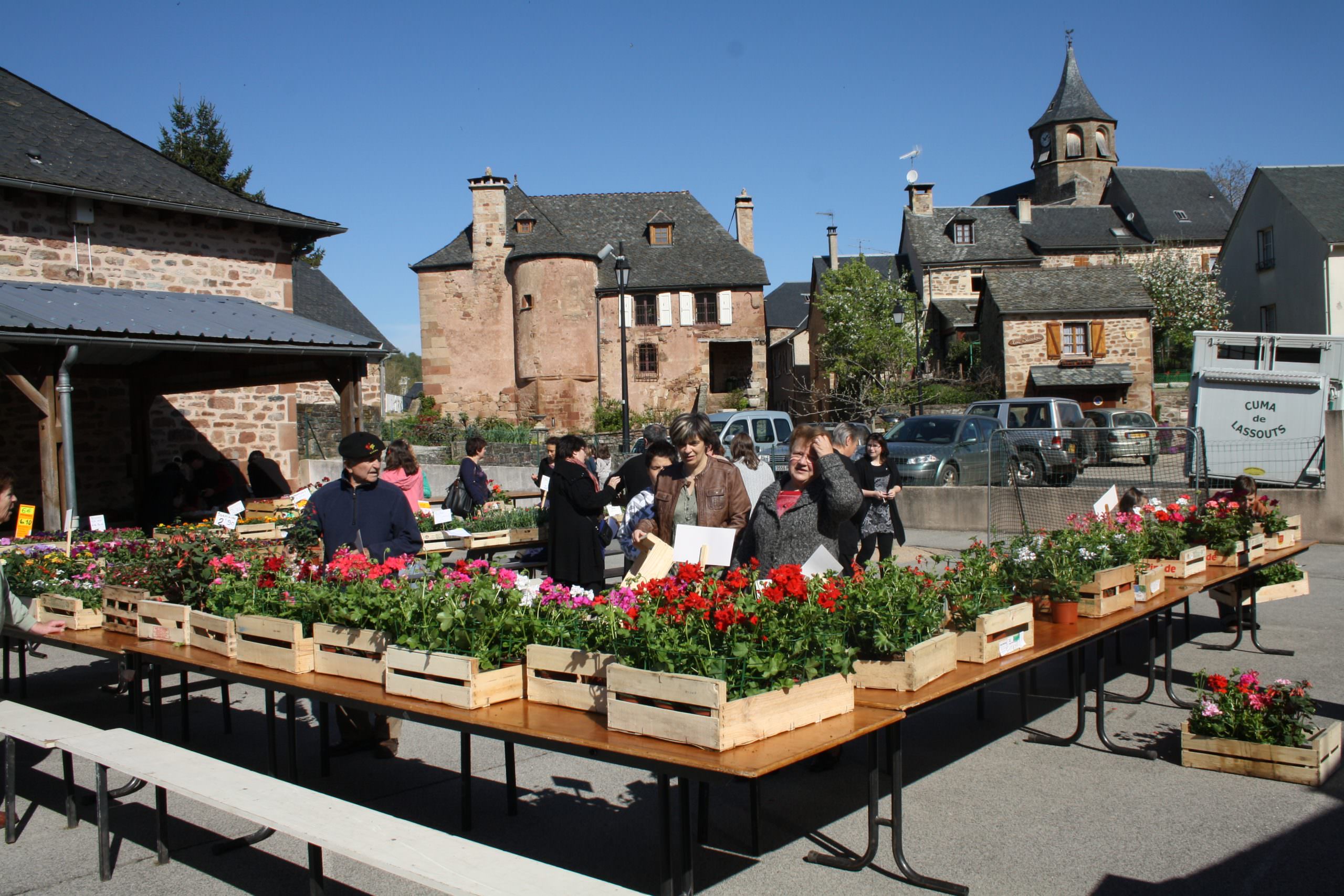 Marché aux fleurs de l'APE