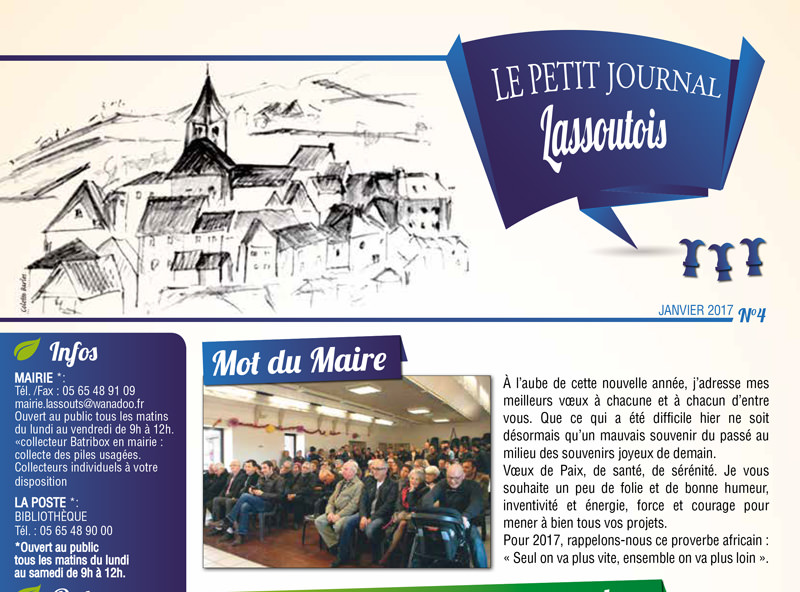 Le petit journal Lassoutois n°04