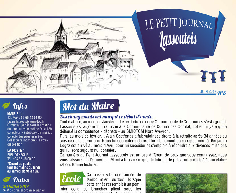 Le petit journal Lassoutois n°05