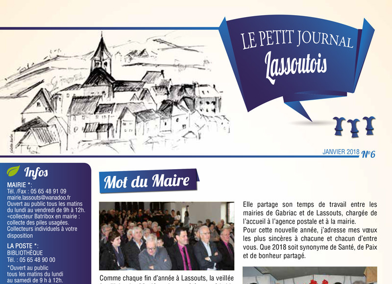 Le petit journal Lassoutois n°06