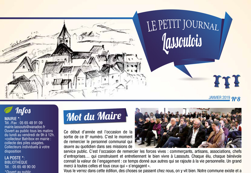 Le petit journal Lassoutois n°08