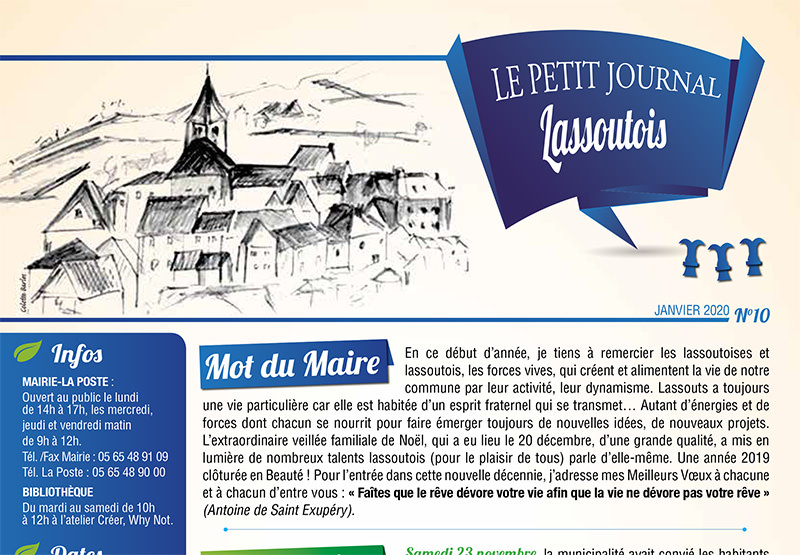 Le petit journal Lassoutois n°10