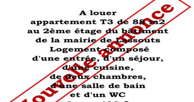 Lire la suite à propos de l’article A louer T3 à Lassouts