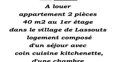Lire la suite à propos de l’article A louer 2 pièces au cœur de Lassouts