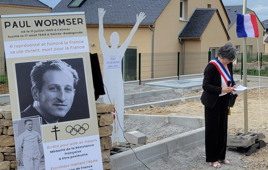 Lire la suite à propos de l’article Inauguration rue Paul Wormser à Sainte Radegonde le 17 Août 2024